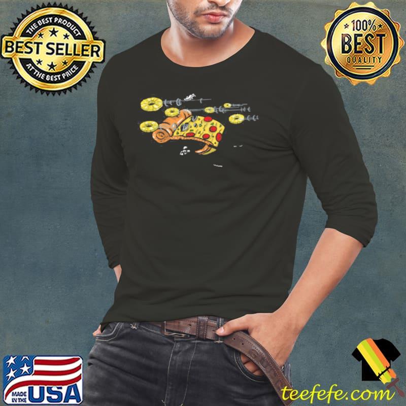 NO PINEAPPLE Pizza Shirt Long Sleeve Tee NO PINEAPPLE Pizza Shirt Long Sleeve Tee