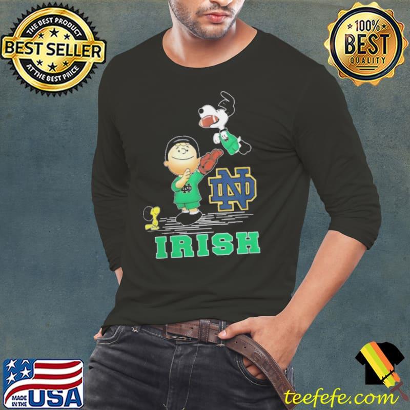 Notre dame fighting irish the Peanuts Christmas 2023 Shirt Long Sleeve Tee Notre dame fighting irish the Peanuts Christmas 2023 Shirt Long Sleeve Tee
