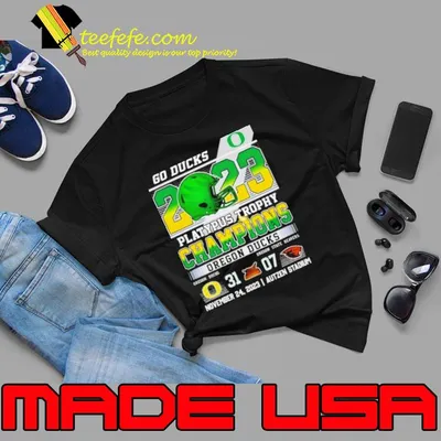 o Ducks 2023 Platypus Trophy Champions Oregon Ducks 31 – 07 Oregon State Beavers November 24 2023 Autzen Stadium Shirt