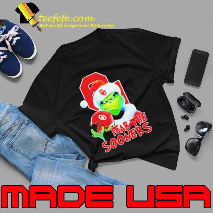 Oklahoma Sooners Grinch Fear The Christmas 2023 s Unisex Oklahoma Sooners Grinch Fear The Christmas 2023 s Unisex