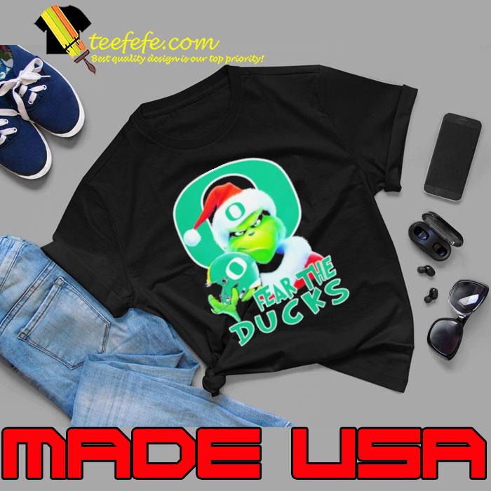 Oregon Ducks Grinch Fear The Christmas 2023 s Unisex Oregon Ducks Grinch Fear The Christmas 2023 s Unisex