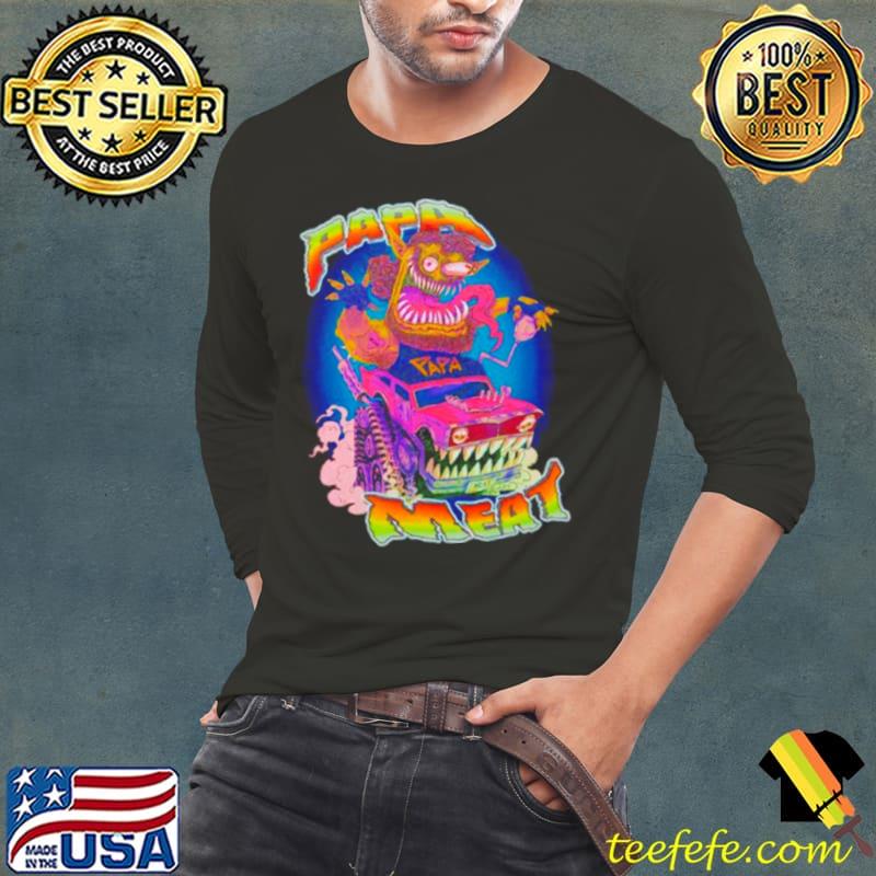 Papa meat grillhou5e s Long Sleeve Tee Papa meat grillhou5e s Long Sleeve Tee