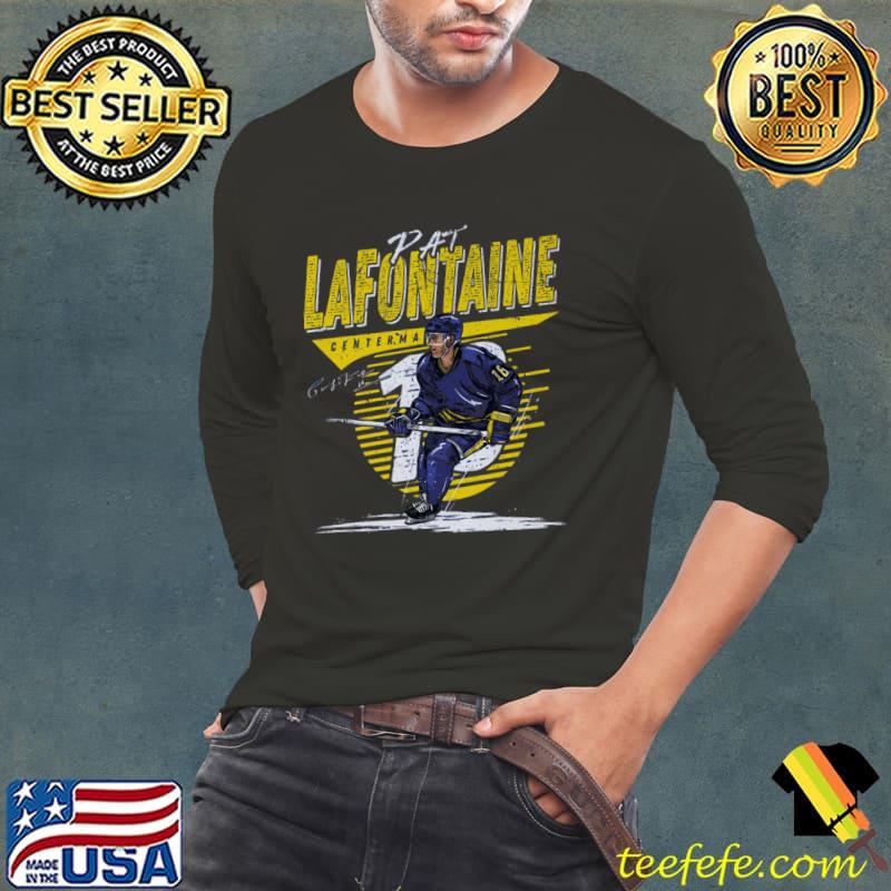 Pat Lafontaine Signature American former ice hockey center Buffalo Comet T-Shirt