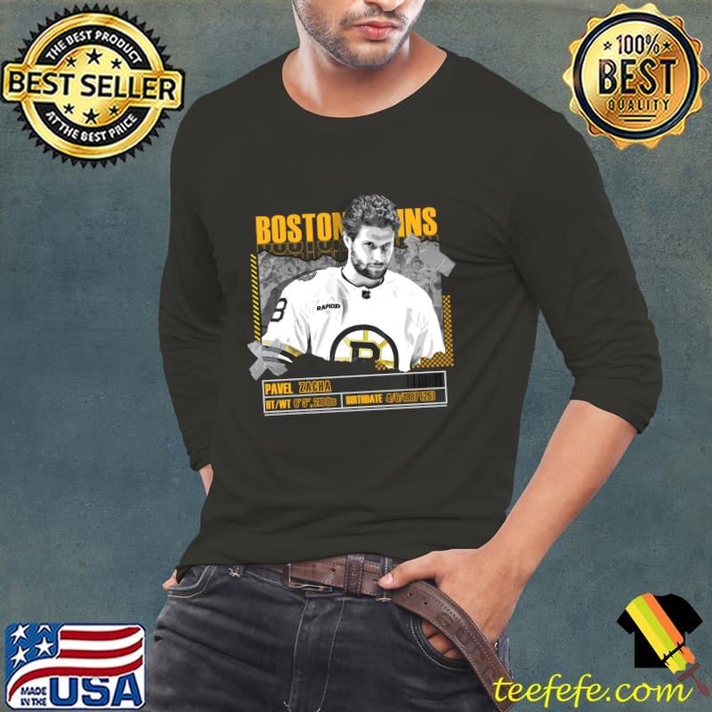 Pavel Zacha Czech professional ice hockey player for the Boston Bruins T-Shirt Long Sleeve Tee Pavel Zacha Czech professional ice hockey player for the Boston Bruins T-Shirt Long Sleeve Tee