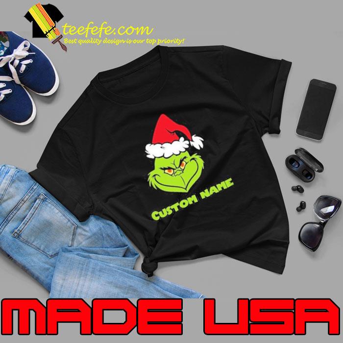 Personalized Grinch Custom Christmas Shirt Personalized Grinch Custom Christmas Shirt