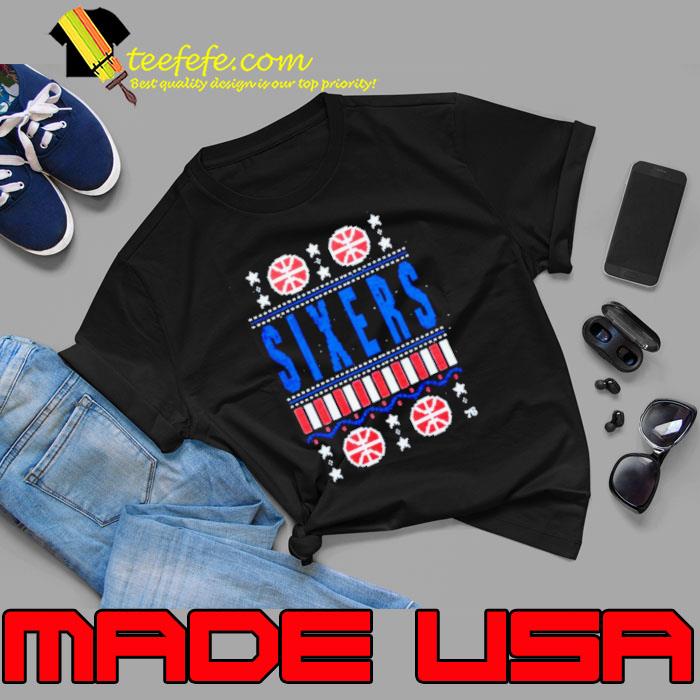 Philadelphia 76ers Holiday Ugly Christmas s Unisex Philadelphia 76ers Holiday Ugly Christmas s Unisex