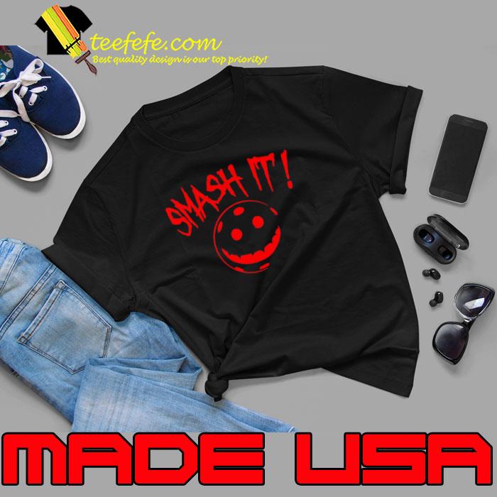 Pickleball Smash It Red Design shirt Pickleball Smash It Red Design shirt