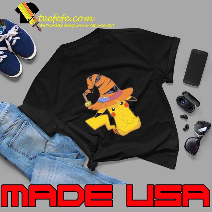 Pikachu Halloween Witch Shirt Unisex Pikachu Halloween Witch Shirt Unisex