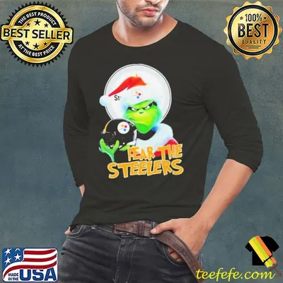 Pittsburgh Steelers Grinch Fear The Christmas 2023 shirt