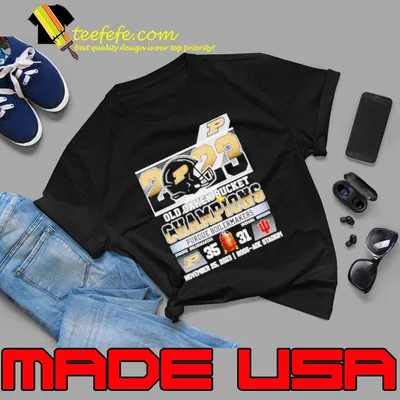 Purdue Boilermakers Wins 36 31 Indiana Hoosiers 2023 Old Oaken Bucket Champions Final Score Shirt