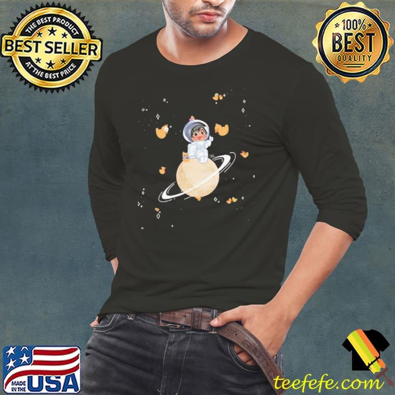 Quackity Duck Planet s Long Sleeve Tee Quackity Duck Planet s Long Sleeve Tee