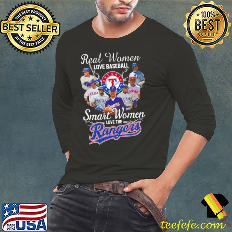 Real Women Love Baseball Smart Women Love The Texas Rangers Players 2023 Shirt Long Sleeve Tee Real Women Love Baseball Smart Women Love The Texas Rangers Players 2023 Shirt Long Sleeve Tee