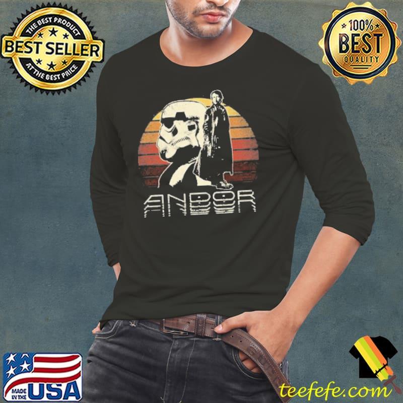 Retro Andor Shirt Long Sleeve Tee Retro Andor Shirt Long Sleeve Tee