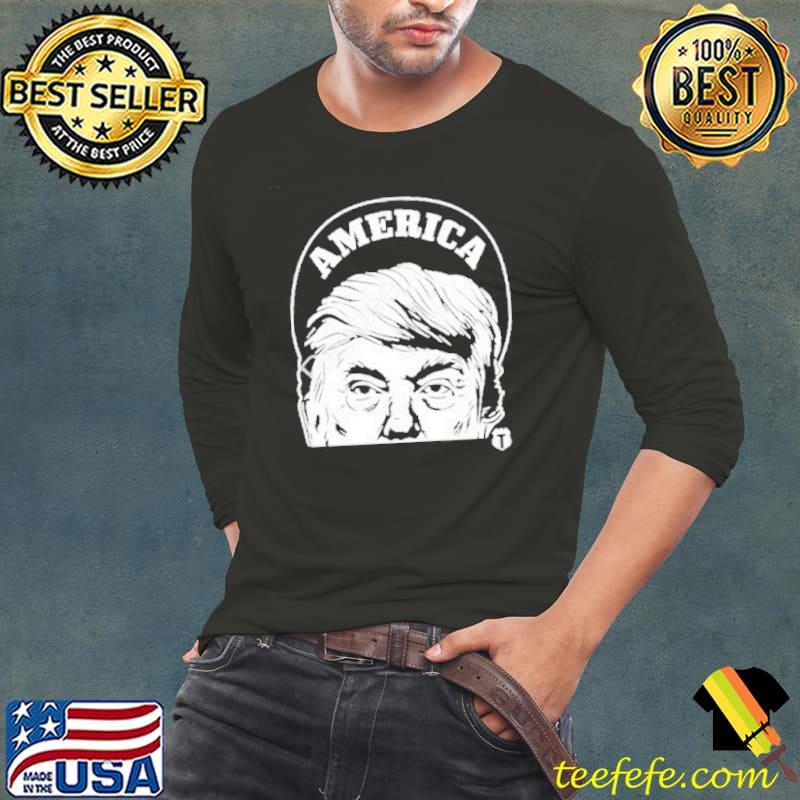Retro Trump Face America Shirt
