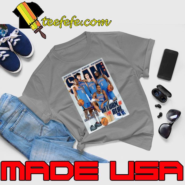 Return Of The Real OKC Thunder SLAM 247 Poster photos s Unisex Return Of The Real OKC Thunder SLAM 247 Poster photos s Unisex