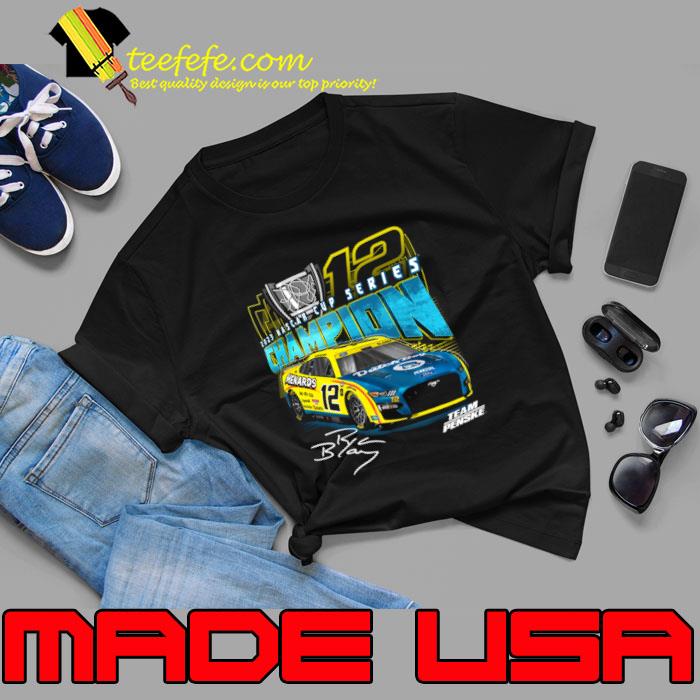 Ryan Blaney 2023 Nascar Signature Cup Series Champion T-Shirt Unisex Ryan Blaney 2023 Nascar Signature Cup Series Champion T-Shirt Unisex