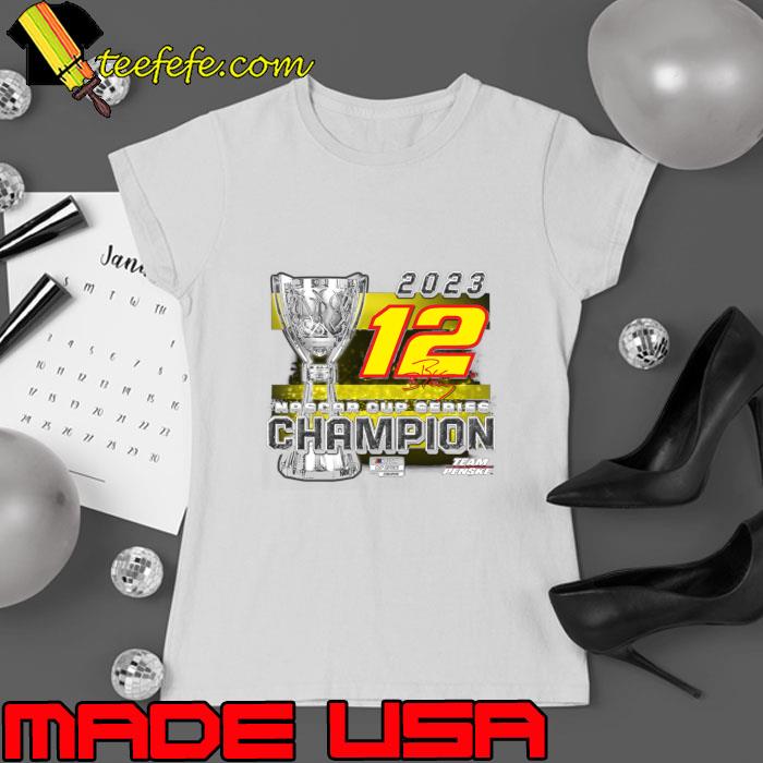 Ryan Blaney NASCAR Cup Series Champion Trophy T-Shirt Ryan Blaney NASCAR Cup Series Champion Trophy T-Shirt