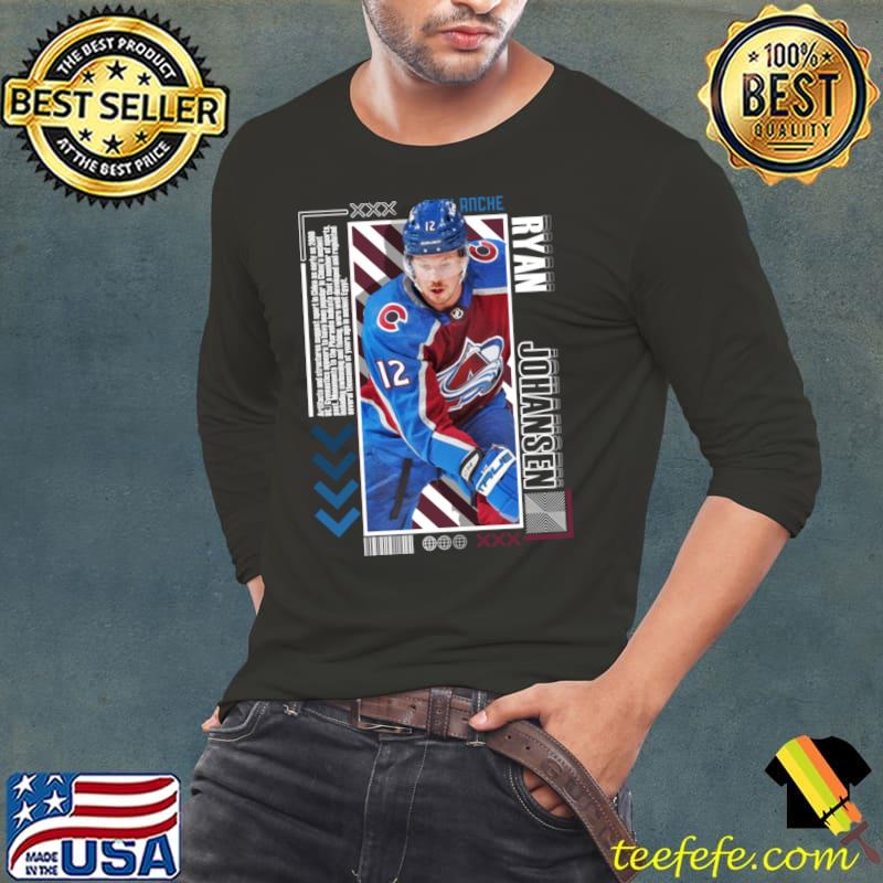 Ryan Johansen Canadian professional ice hockey centre for Avalanche T-Shirt Long Sleeve Tee Ryan Johansen Canadian professional ice hockey centre for Avalanche T-Shirt Long Sleeve Tee