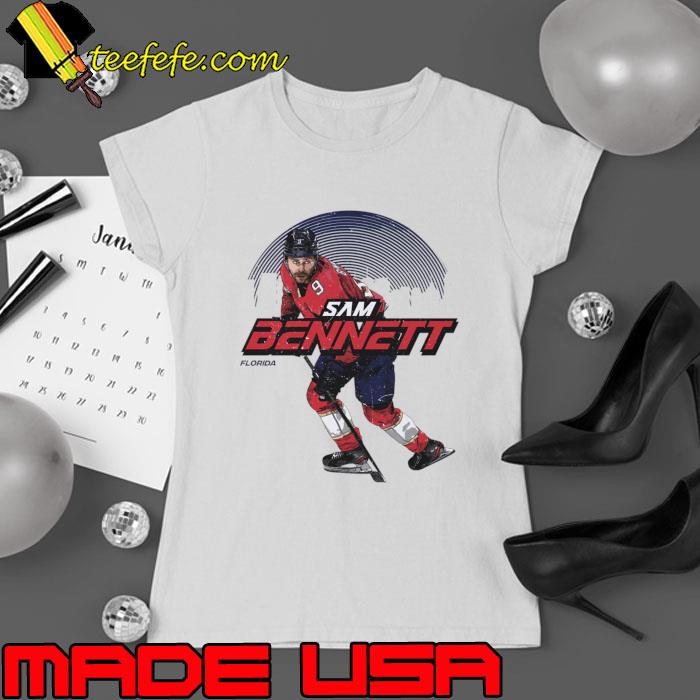Sam Bennett Canadian professional ice hockey centre for the Florida Panthers Skyline T-Shirt