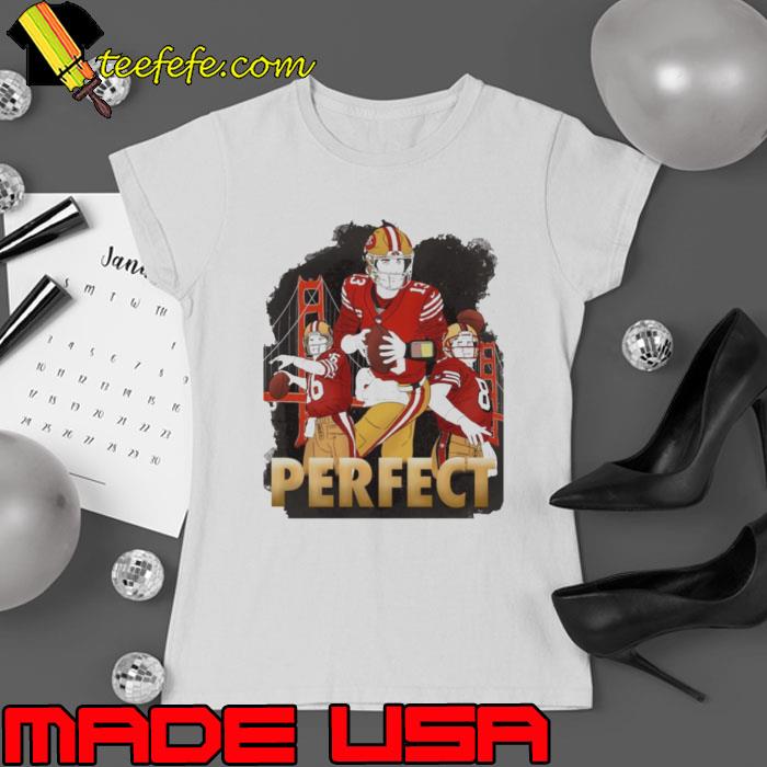 San Francisco 49ers Perfect Purdy s Ladies tee San Francisco 49ers Perfect Purdy s Ladies tee