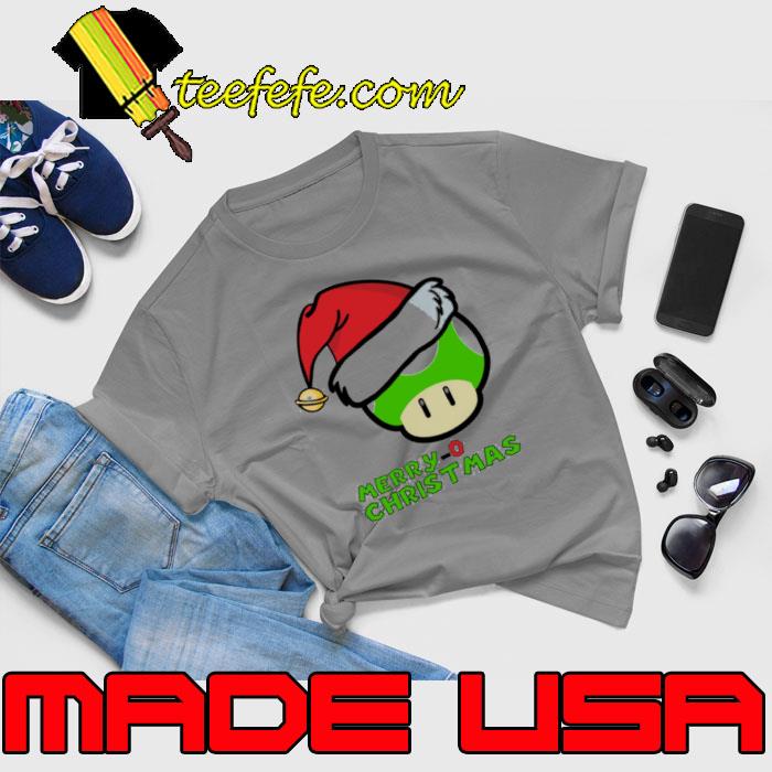 Santa Mushroom Merry O Christmas Shirt Unisex Santa Mushroom Merry O Christmas Shirt Unisex