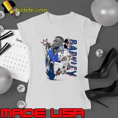 Saquon Barkley American football running back for the New York Giants NFL T-Shirt