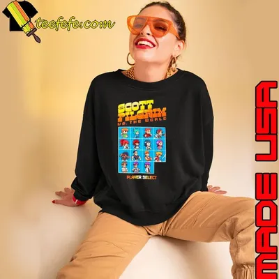 Scott Pilgrim Vs. The World Player Select shirt