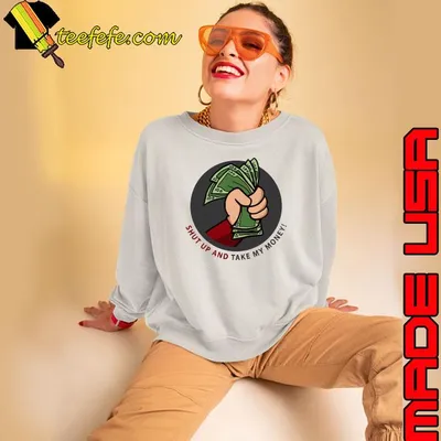 Shut Up And Take My Money Meme Greeting Card shirt