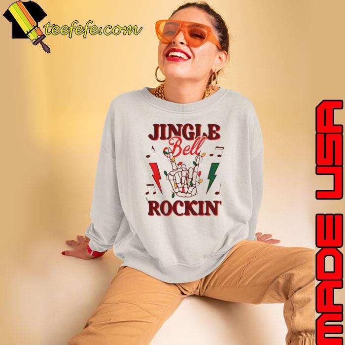 Skeleton jingle bell rockin retro Christmas s Sweatshirt Skeleton jingle bell rockin retro Christmas s Sweatshirt