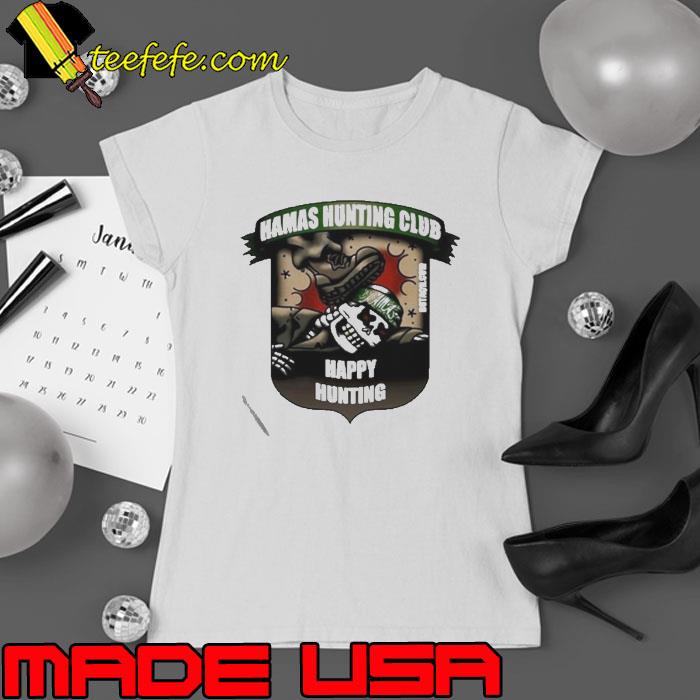 Skull Hamas hunting club happy hunting shirt