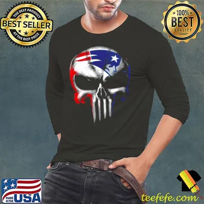 Skull New England Patriots Team Football 2023 Shirt