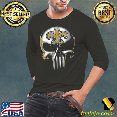 Skull New Orlean Saints Team Football 2023 Shirt