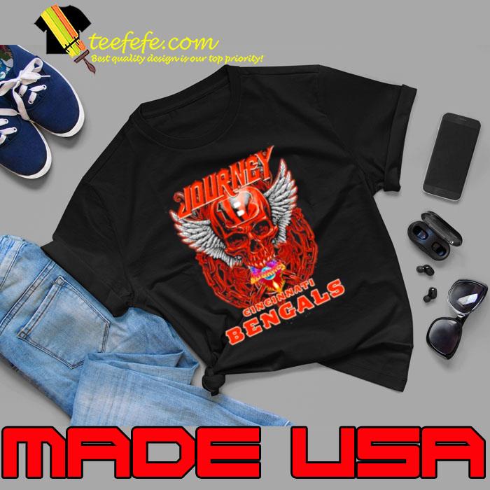Skull Wings Journey Cincinnati Bengals Shirt Unisex Skull Wings Journey Cincinnati Bengals Shirt Unisex