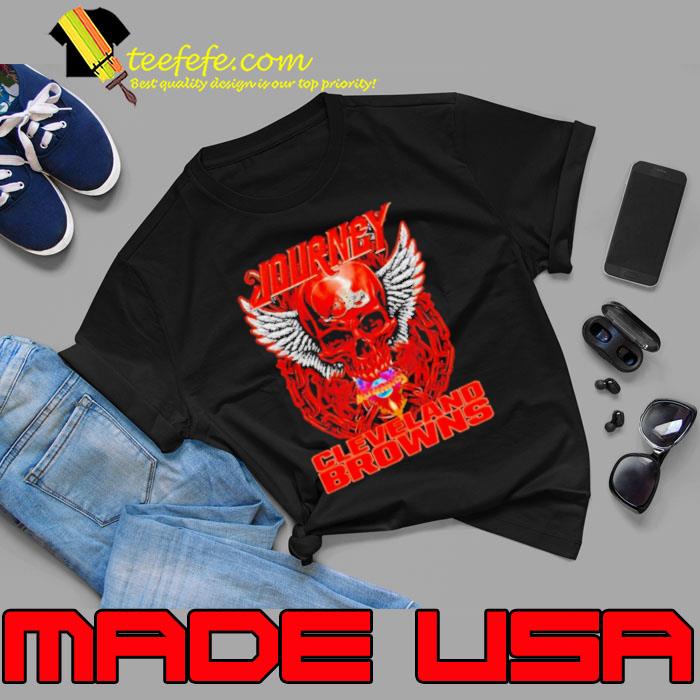 Skull Wings Journey Cleveland Browns Shirt Unisex Skull Wings Journey Cleveland Browns Shirt Unisex