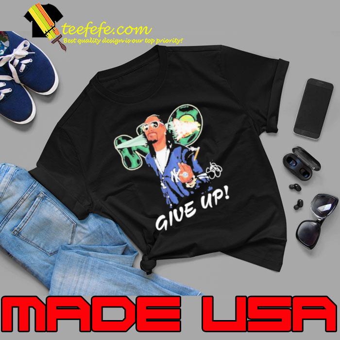 Snoop Dogg Give Up Signature Shirt Unisex Snoop Dogg Give Up Signature Shirt Unisex