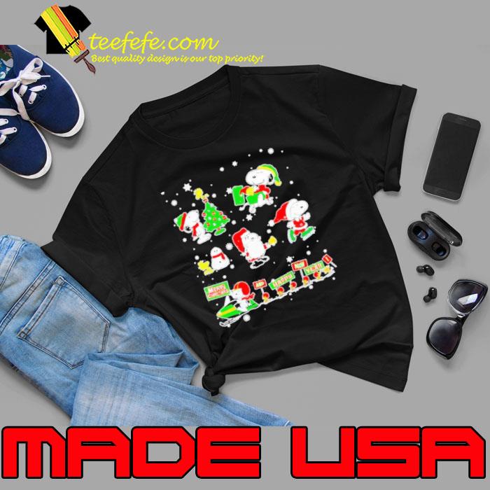 Snoopy And Woodstock Hat Santa Merry Christmas And Happy New Year Shirt Unisex Snoopy And Woodstock Hat Santa Merry Christmas And Happy New Year Shirt Unisex