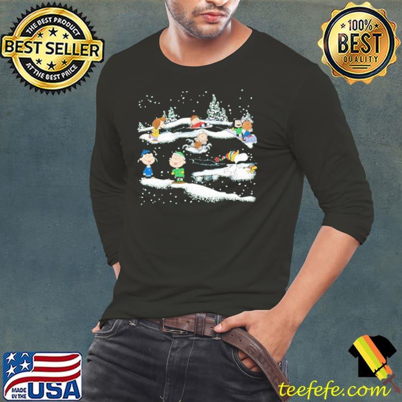 Snoopy christmas and friends snows s Long Sleeve Tee Snoopy christmas and friends snows s Long Sleeve Tee