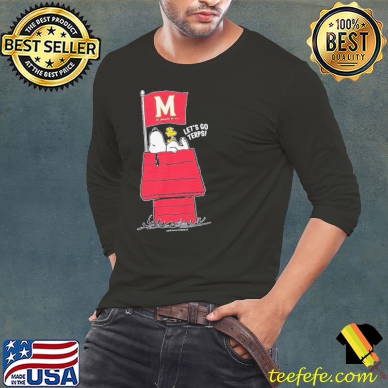 Snoopy Peanuts Maryland Home Game Let’s Go Terps shirt Snoopy Peanuts Maryland Home Game Let’s Go Terps shirt