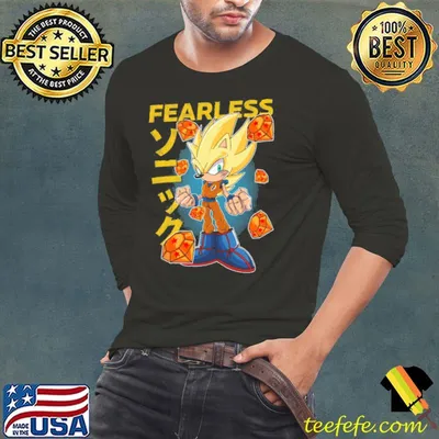 Sonic fearless the warrior hedgehog Shirt