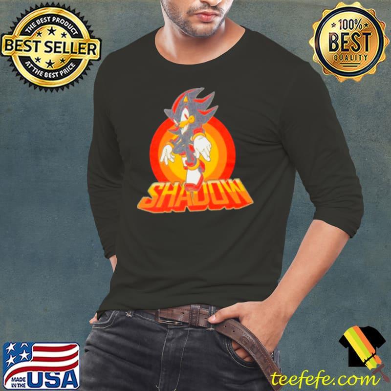 Sonic The Hedgehog Black Boys Shadow shirt Sonic The Hedgehog Black Boys Shadow shirt