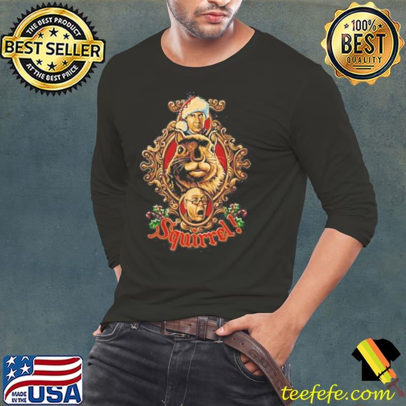 SQUIRREL Chrismas Vacation Shirt Long Sleeve Tee SQUIRREL Chrismas Vacation Shirt Long Sleeve Tee