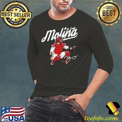 St. Louis Yadier Molina Score Signature Shirt