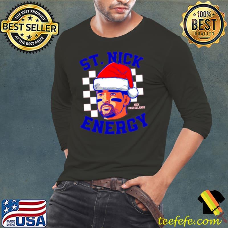 St. Nick Energy Nick Castellanos Santa shirt