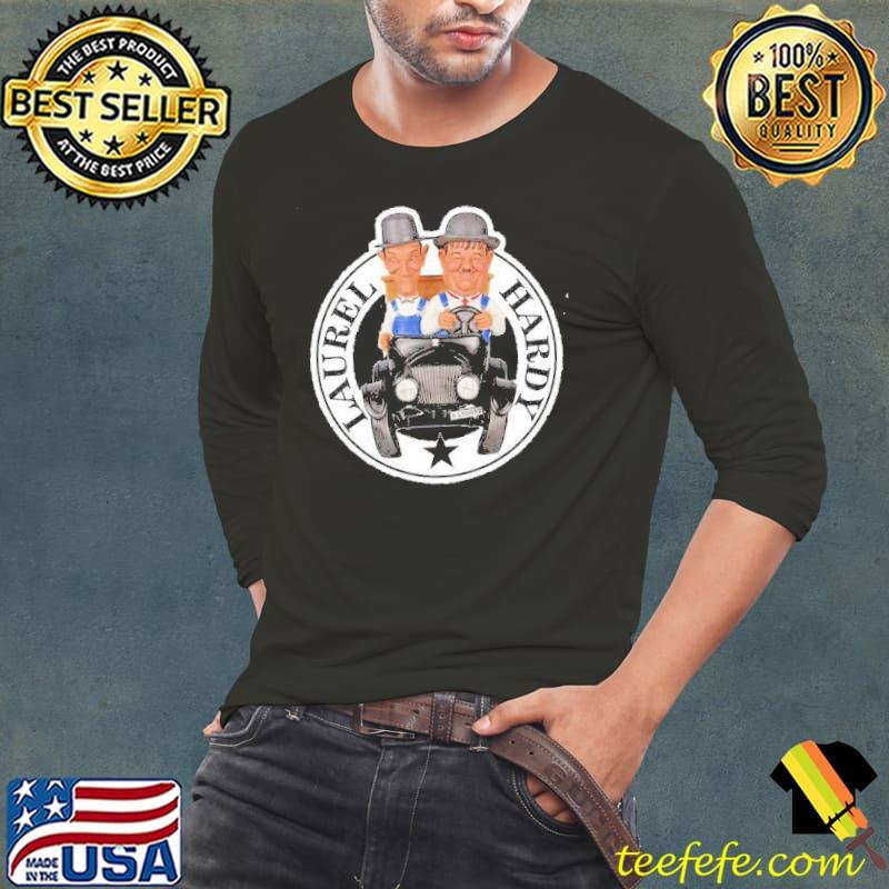 Stars laurel and hardy three stooges s Long Sleeve Tee Stars laurel and hardy three stooges s Long Sleeve Tee