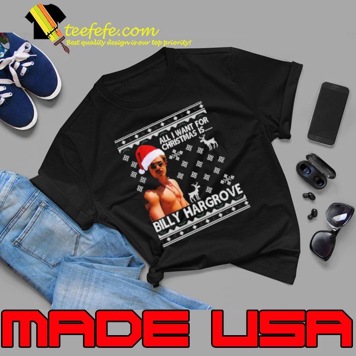 Stranger Things Billy Hargrove Christmas Wish shirt