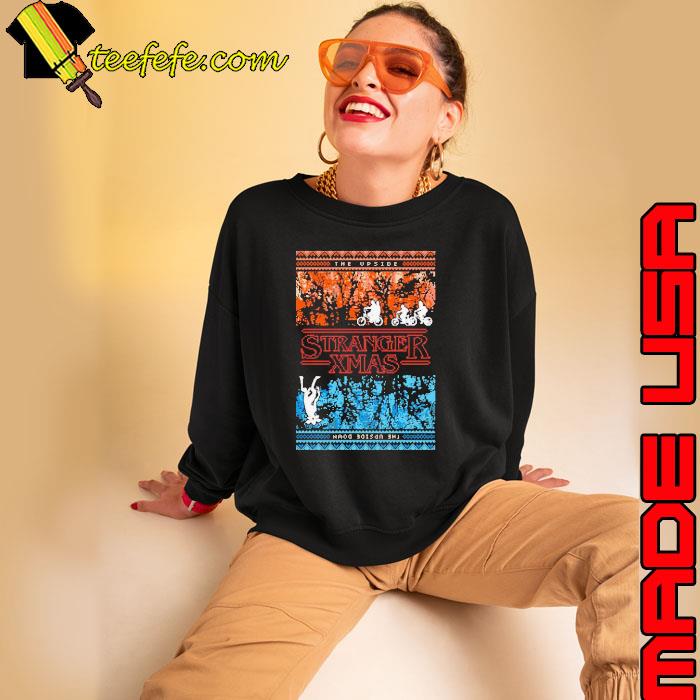 Stranger Xmas Christmas Stranger Things Movie s Sweatshirt Stranger Xmas Christmas Stranger Things Movie s Sweatshirt