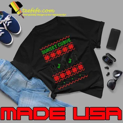 Sunset Curve Christmas shirt