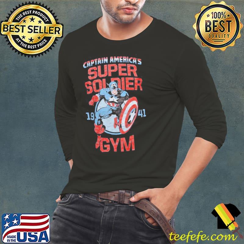 Super Soldier Gym Shirt Long Sleeve Tee Super Soldier Gym Shirt Long Sleeve Tee