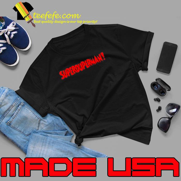 Superduperman Comic parody shirt