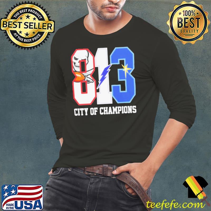 Tampa Bay Team 813 City Of Champions s Long Sleeve Tee Tampa Bay Team 813 City Of Champions s Long Sleeve Tee